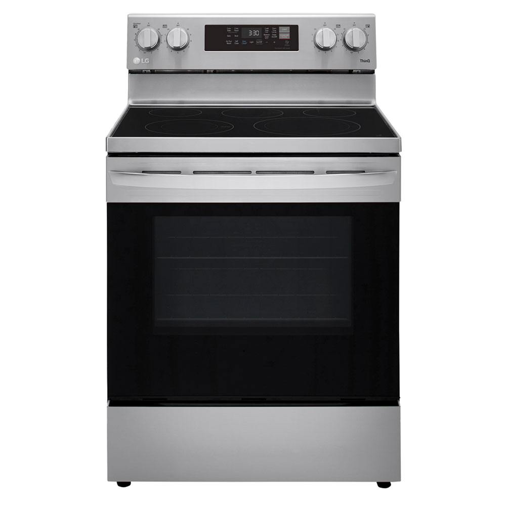 LG Glass Top Electric Range with Airfry technology LREL6323S ABC Warehouse