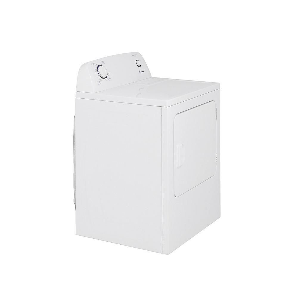 AMANA Electric Dryer with Wrinkle prevent option NED4655EW ABC Warehouse