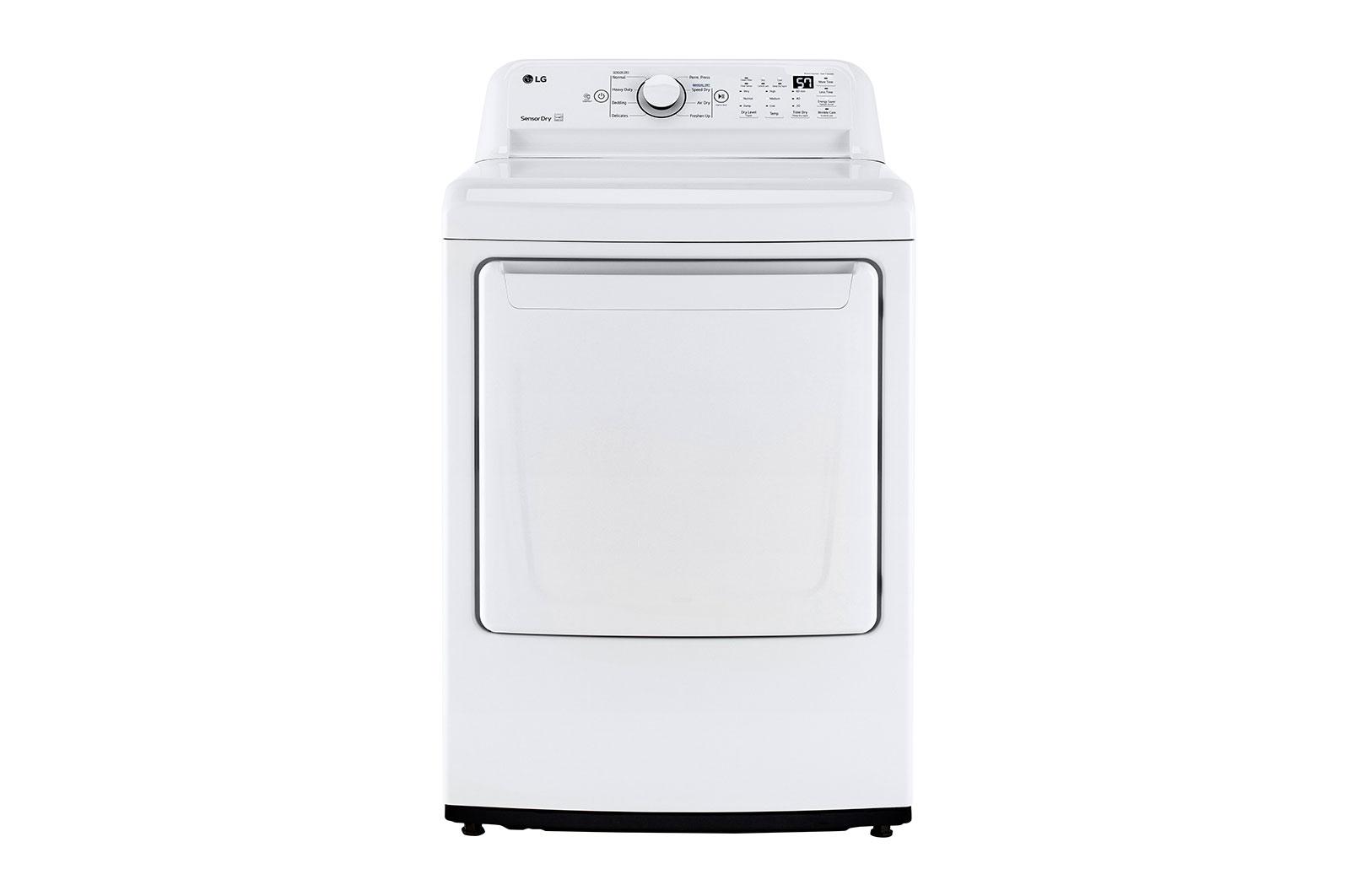 LG Electric Dryer with 7.3 cu ft capacity DLE7000W ABC Warehouse