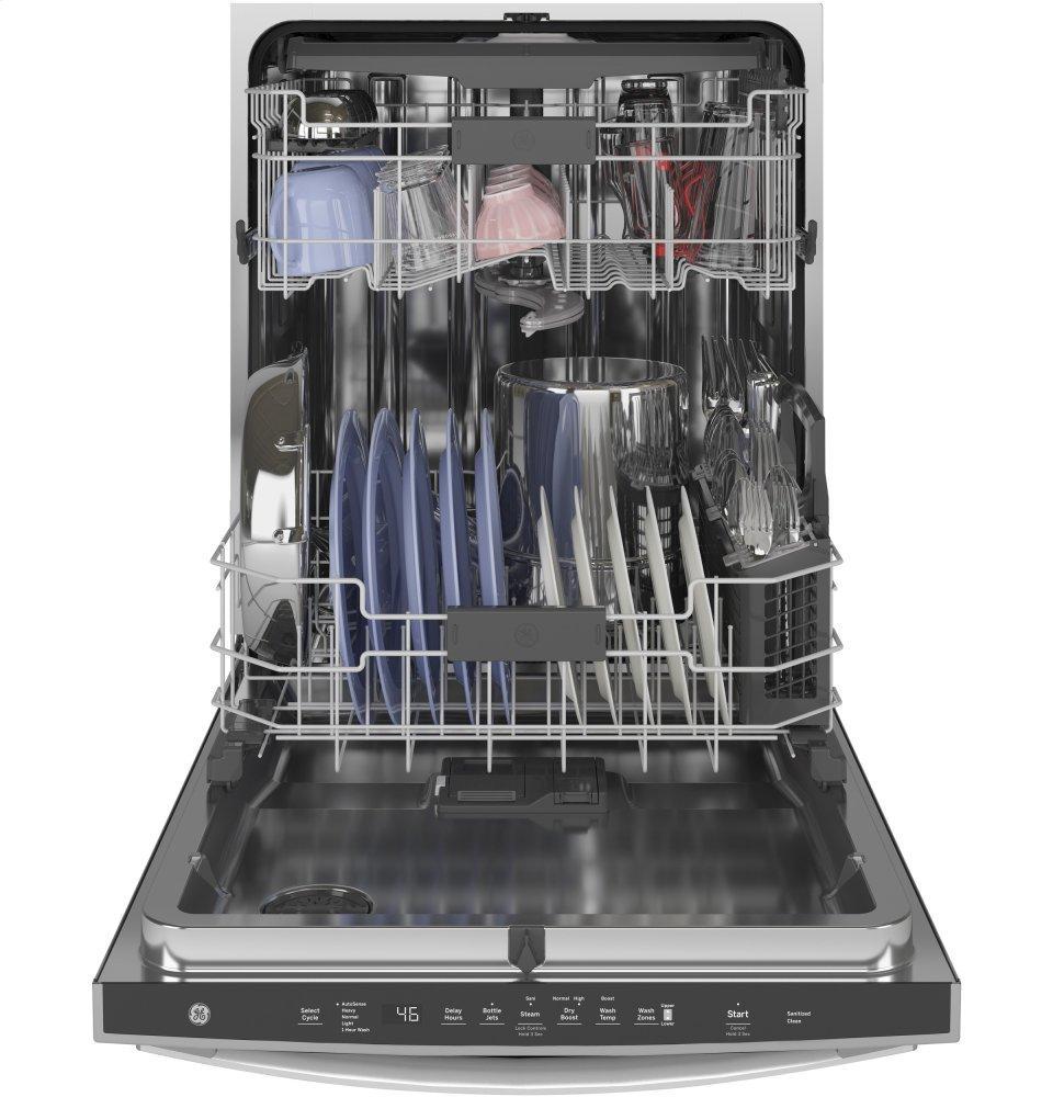 GENERAL ELECTRIC 24" Built In Dishwasher with 3rd rack convenience