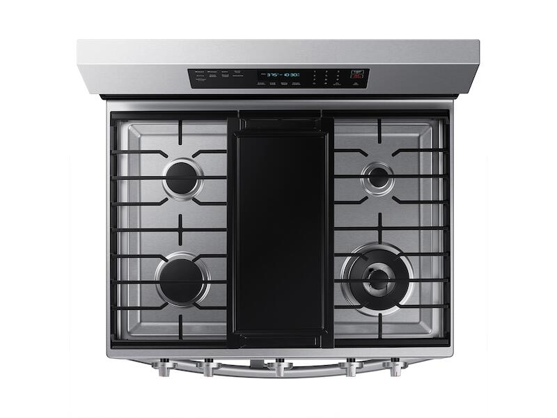 SAMSUNG Flexduo Gas Range NX60A6751SS ABC Warehouse