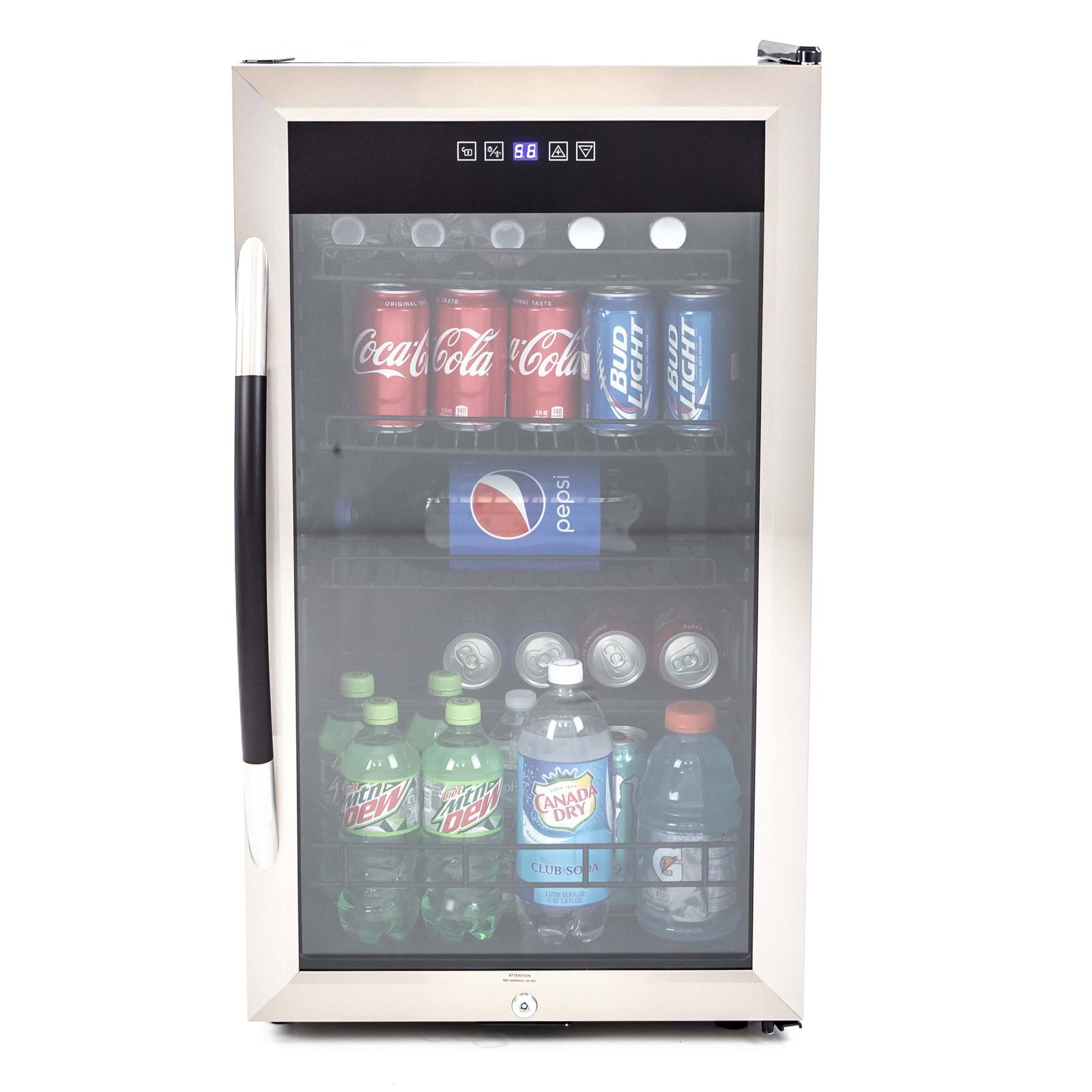 AVANTI Beverage Cooler with Tempered glass door BCA306SSIS ABC Warehouse