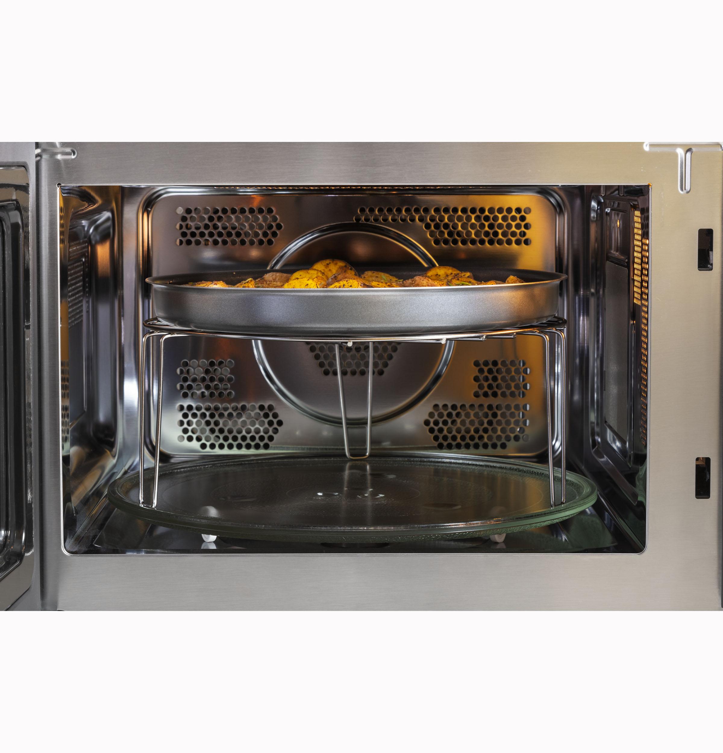 GENERAL ELECTRIC Countertop Microwave Oven with Air fry technology JES1109RRSS ABC Warehouse