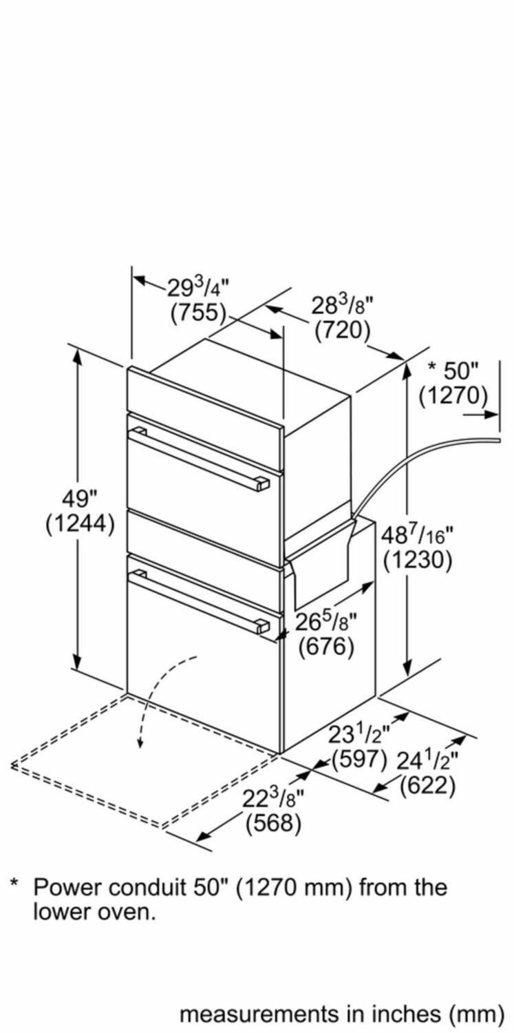 BOSCH Wall Oven HBL8753UC ABC Warehouse