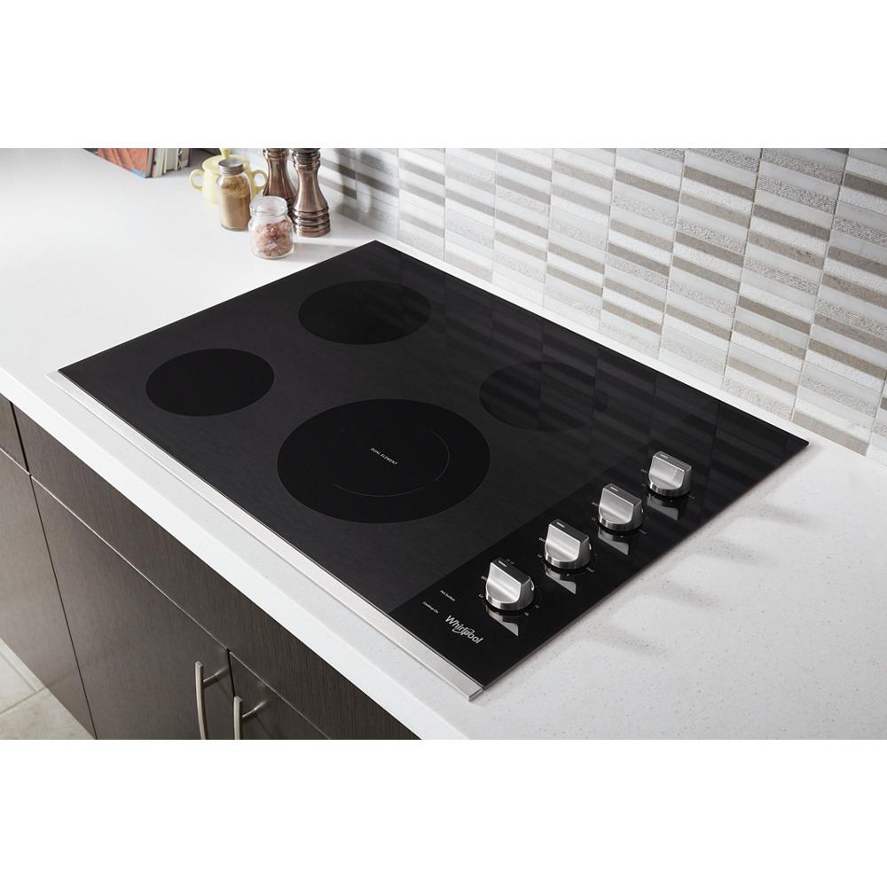WHIRLPOOL 30" Electric Cooktop WCE55US0HS ABC Warehouse