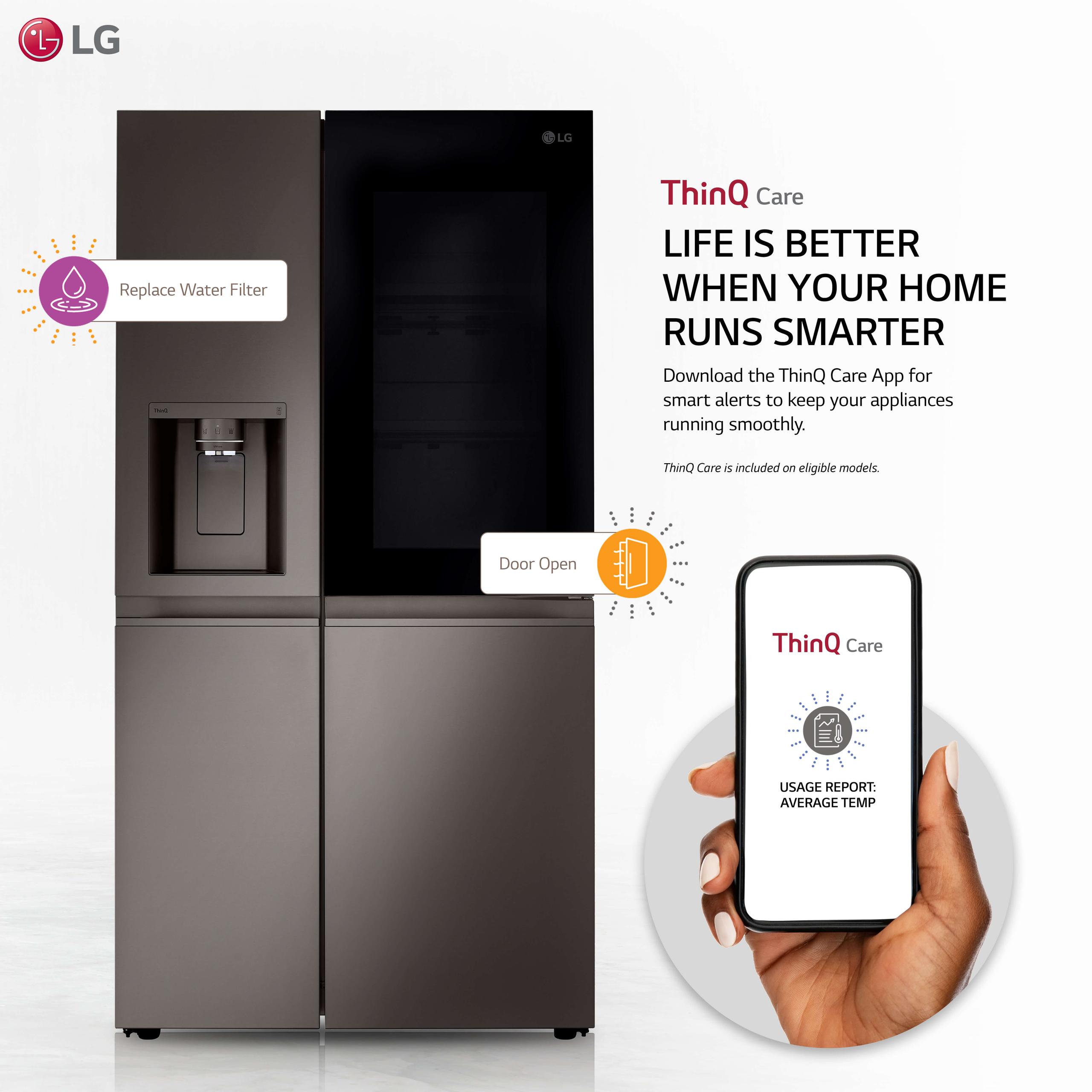LG Side By Side Refrigerator LRSOS2706D ABC Warehouse