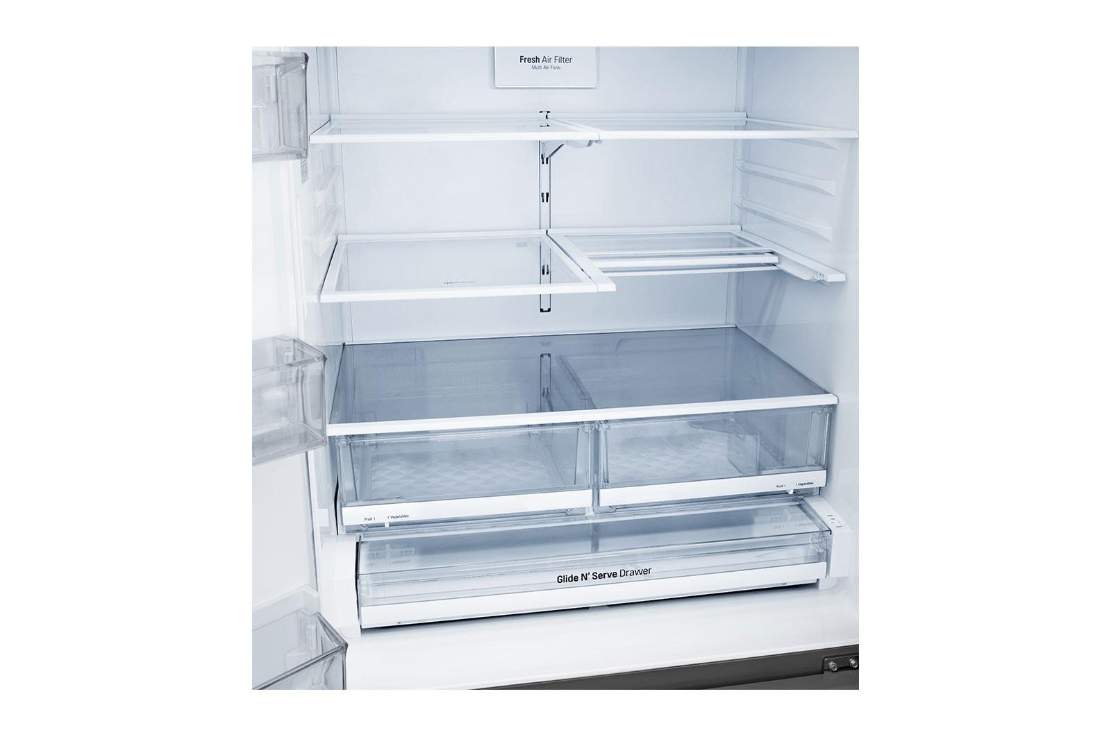 LG 4 DR French DR Refrigerator with Smart thinq tech w/wifi LMXS28626S