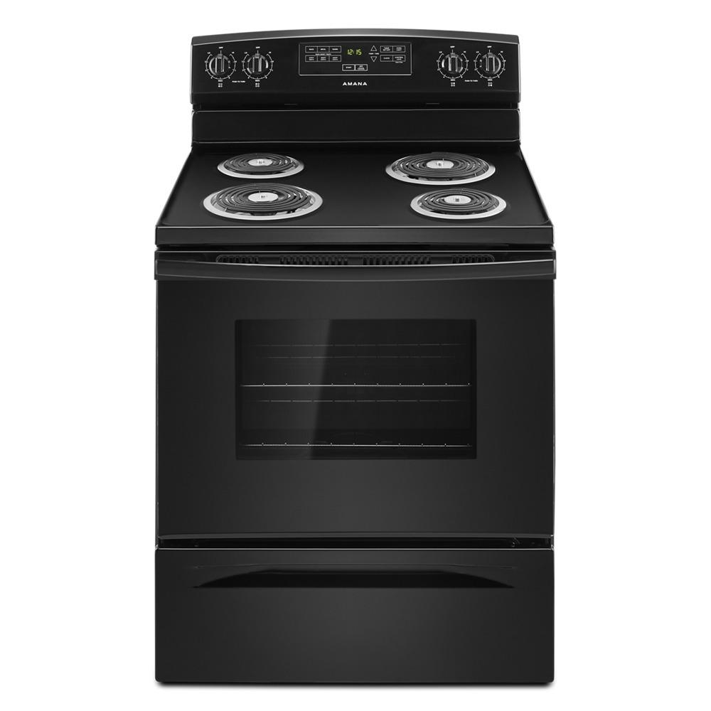 AMANA Electric Range with 4.8 cu ft oven capacity ACR4303MFB ABC