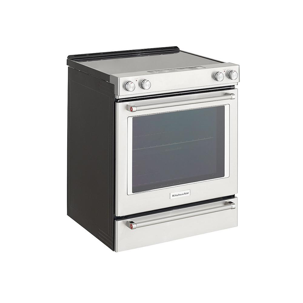 KITCHENAID 30" Electric Slidein Range with Evenheat true convection