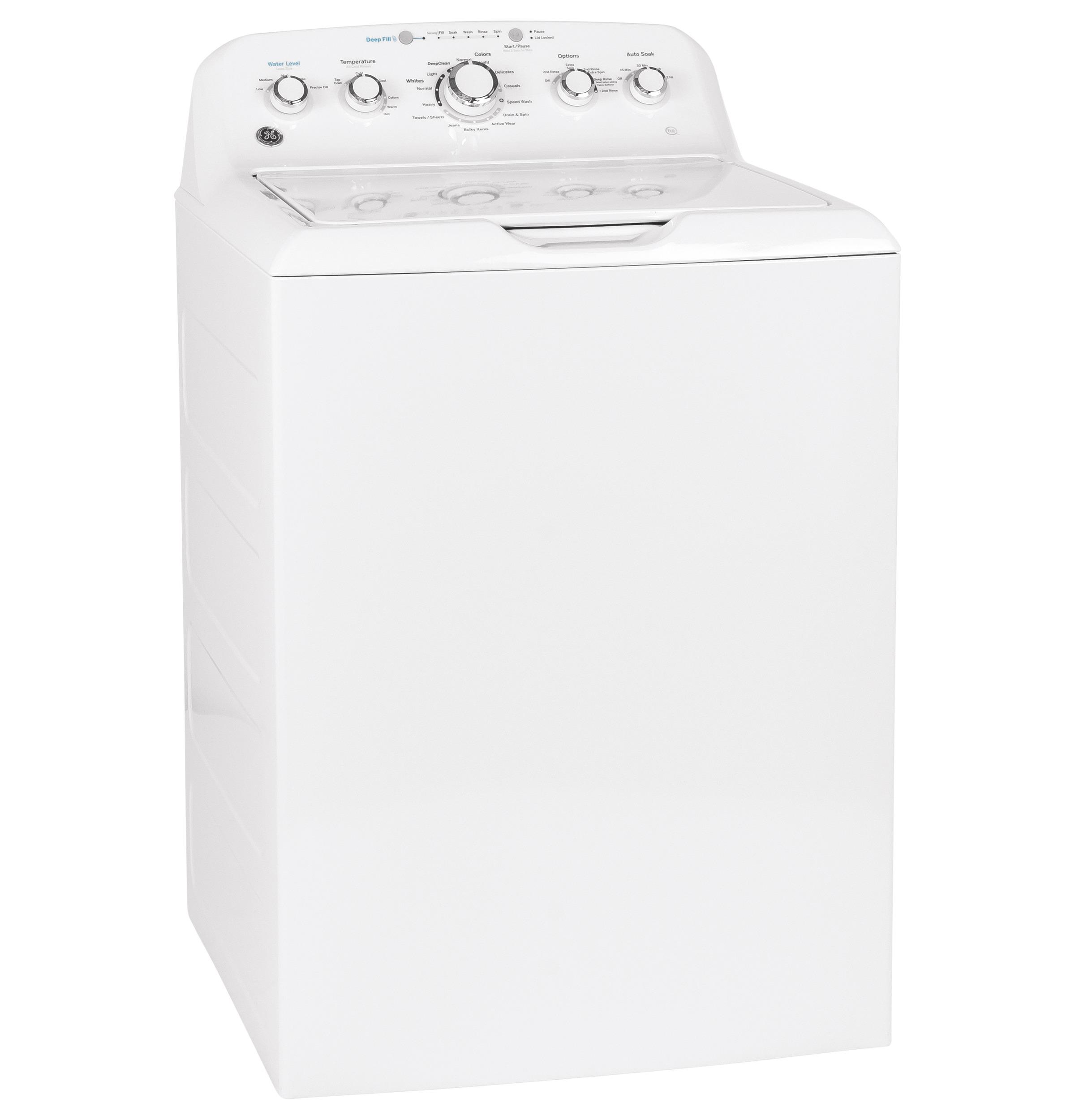 GENERAL ELECTRIC King Size Capacity Washer with Customizable deep fill