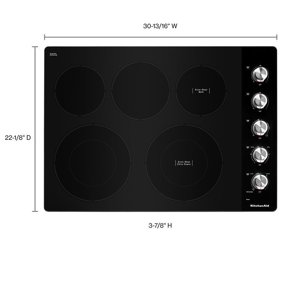 KITCHENAID 30" Electric Cooktop KCES550HSS ABC Warehouse