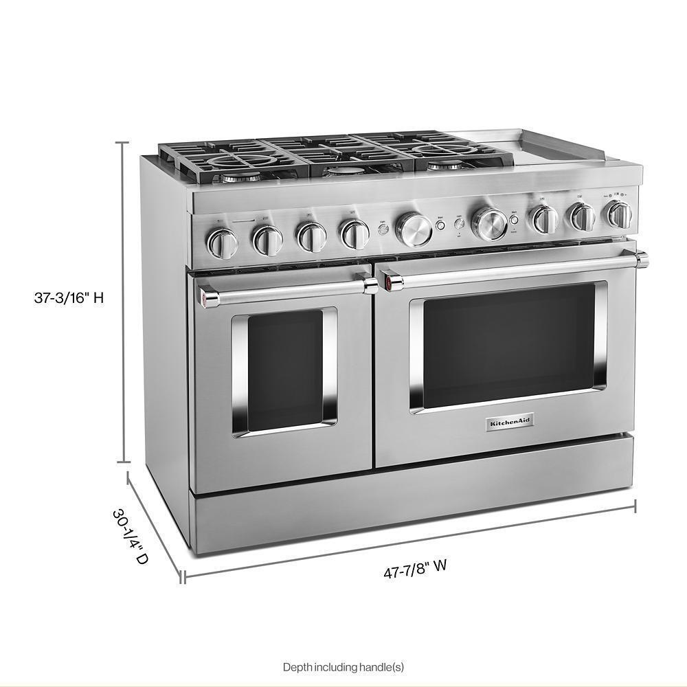 KITCHENAID 48" PRO Range KFDC558JSS ABC Warehouse