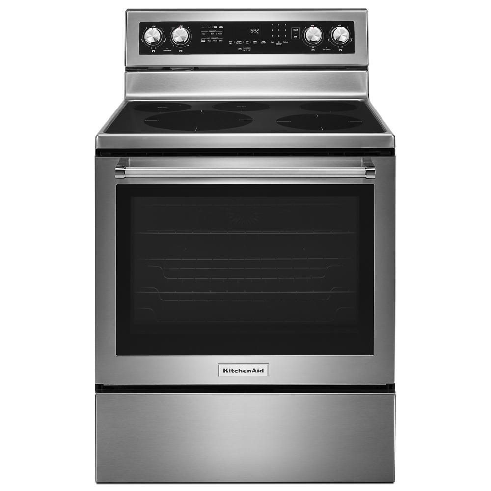 KITCHENAID 30" 5 Element Electric Range with Evenheat true convection