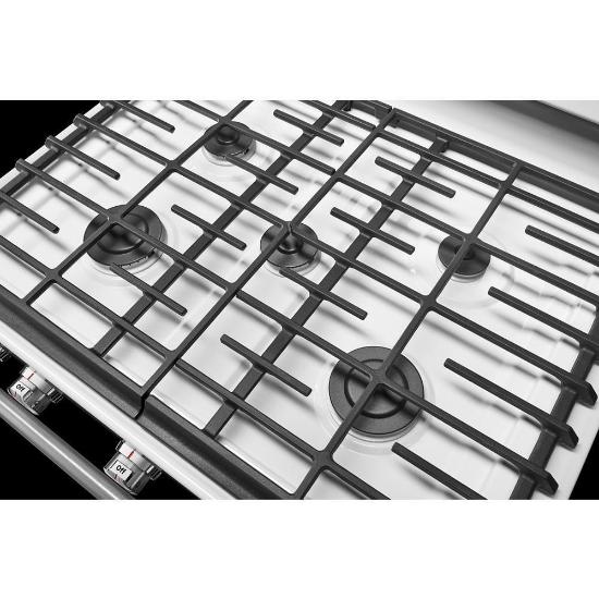 KITCHENAID 30" Five Burner Gas Range with Evenheat true convection