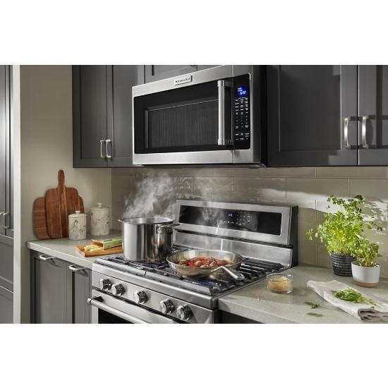 KITCHENAID 30" Five Burner Gas Range with Evenheat true convection