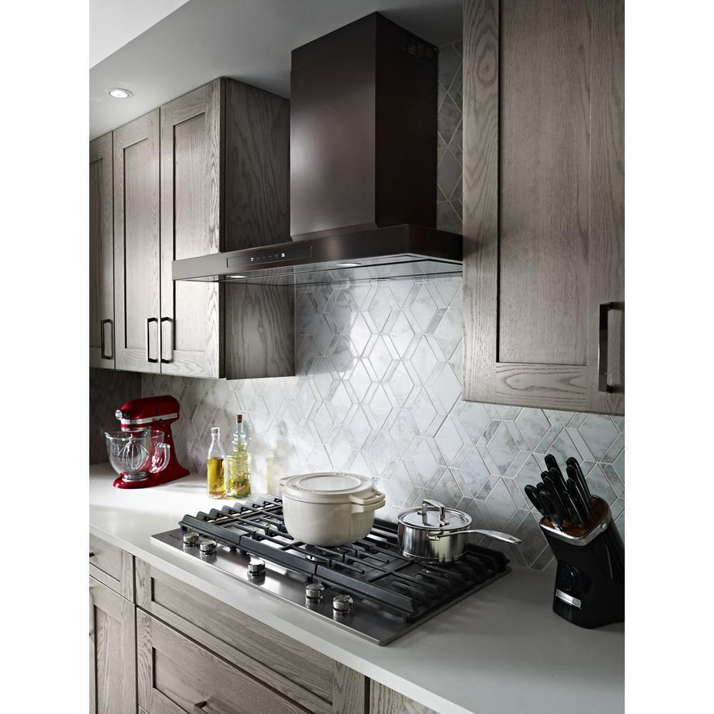 KITCHENAID 36" Gas Cooktop with Cookshield finish KCGS956ESS ABC