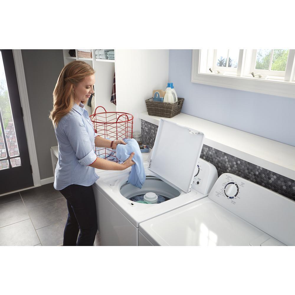 AMANA Gas Dryer with Wrinkle prevent option NGD4655EW ABC Warehouse