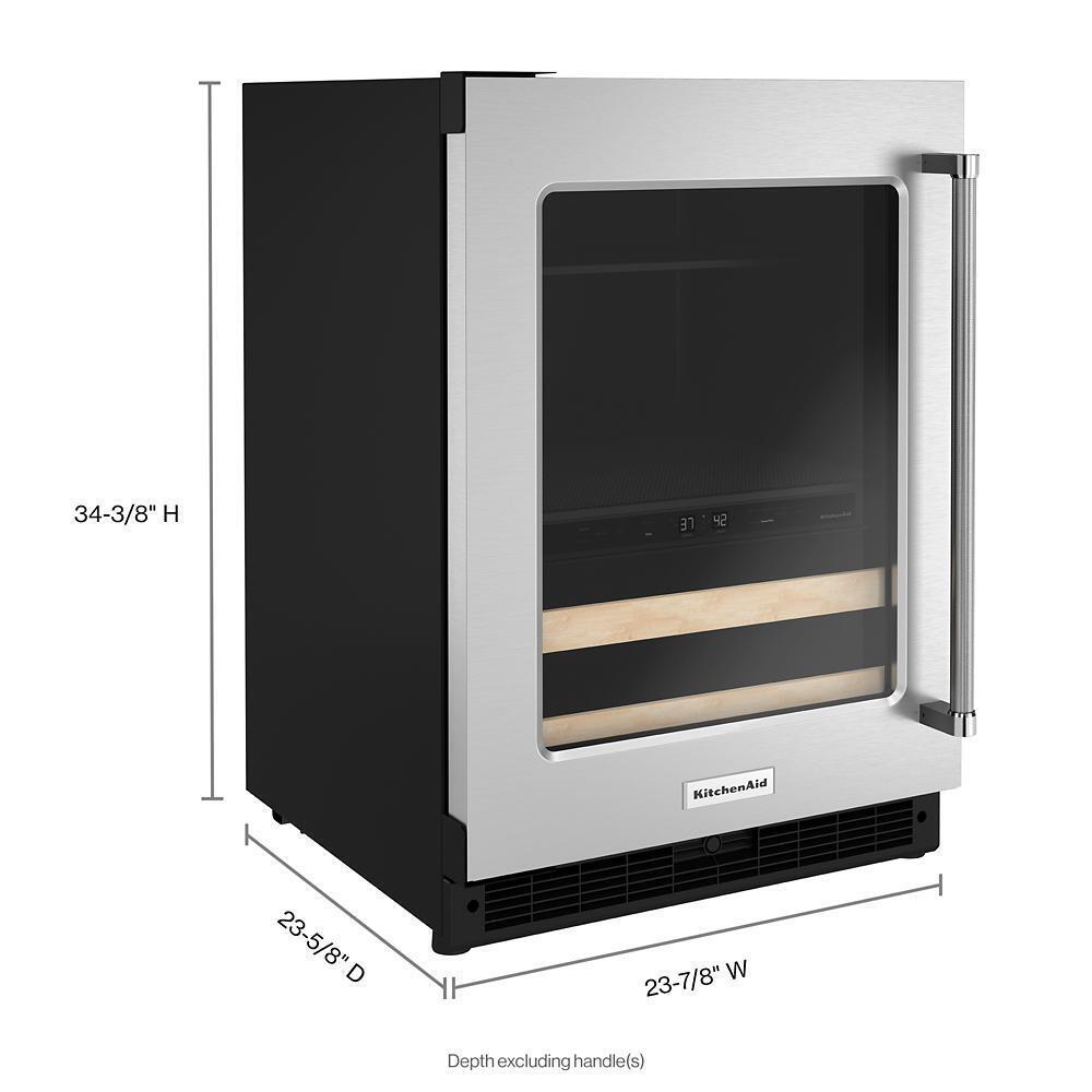 KITCHENAID 24" Beverage Center KUBL214KSB ABC Warehouse