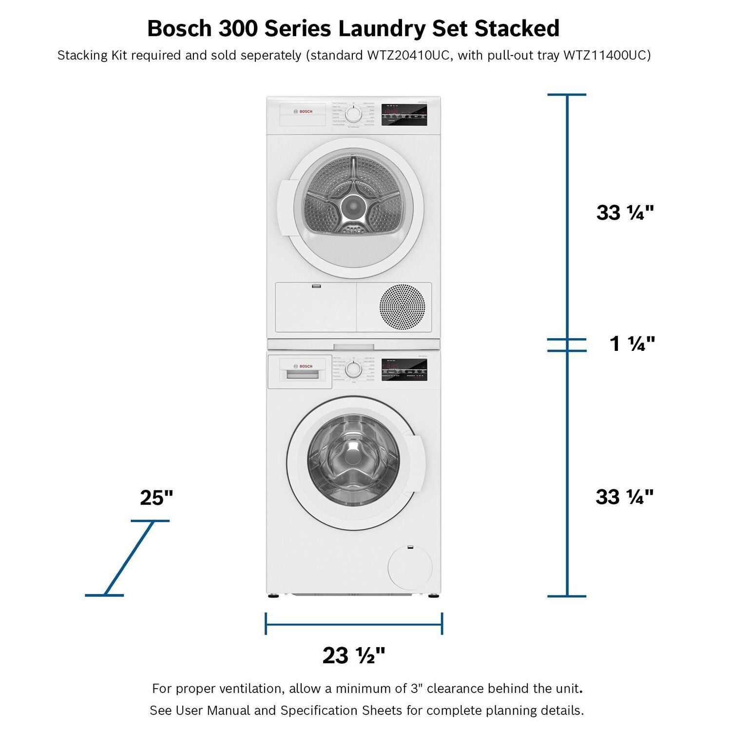 BOSCH Dryer WTG86403UC ABC Warehouse