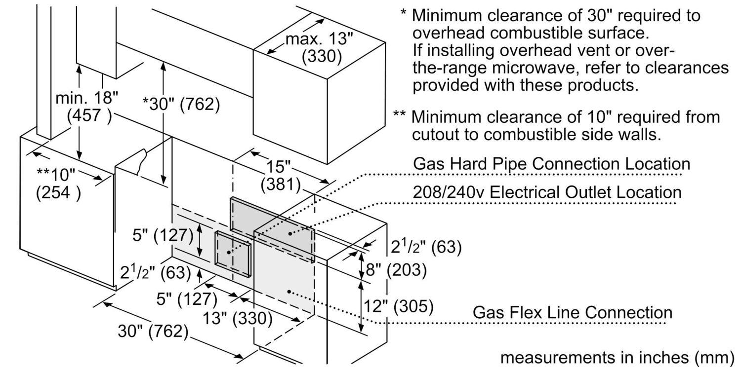 BOSCH Dual Fuel Slide In Range HDI8056U ABC Warehouse