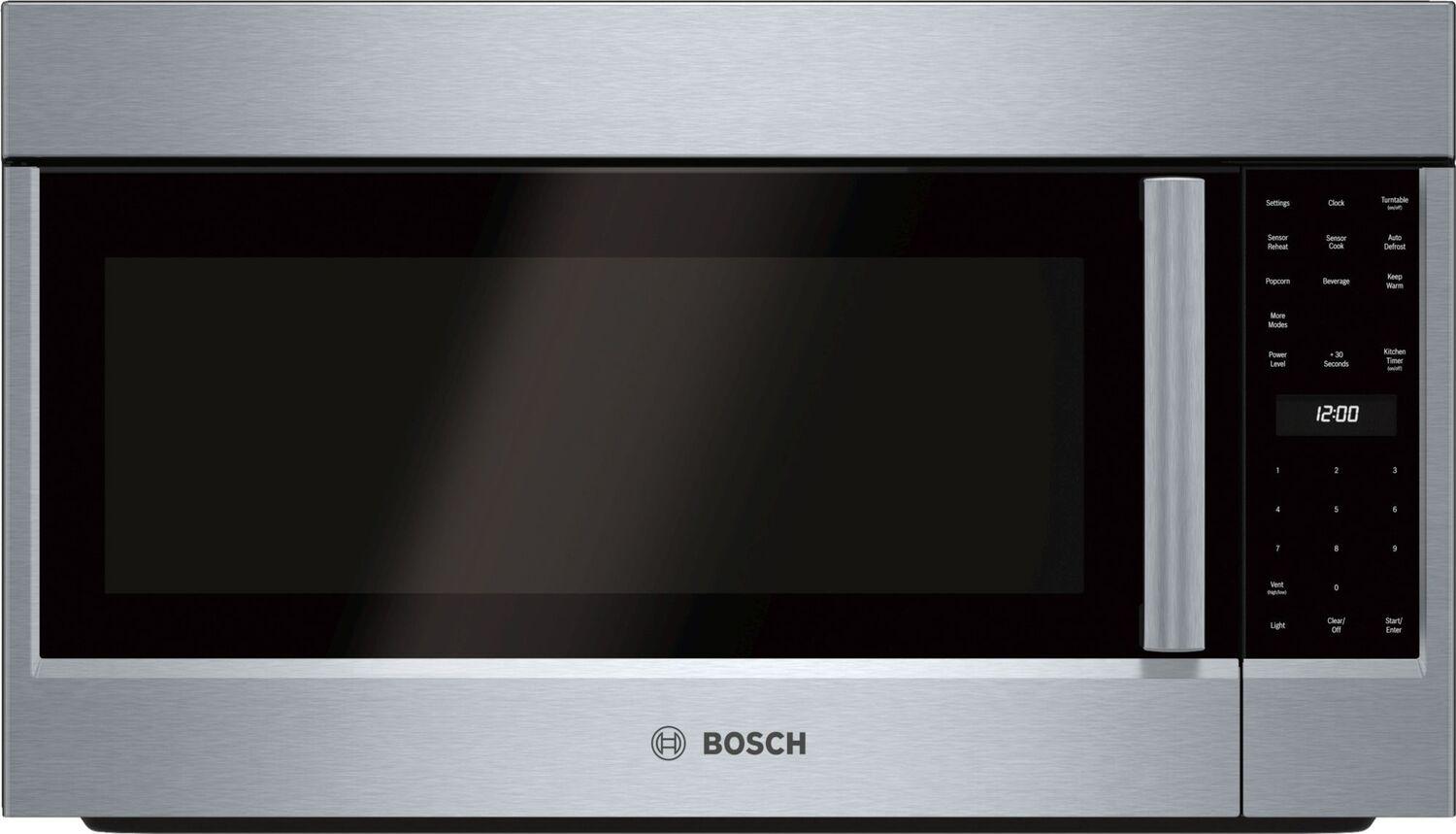 BOSCH SMALL APPLIANCES Over Range Microwave with 385 CFM ventilation