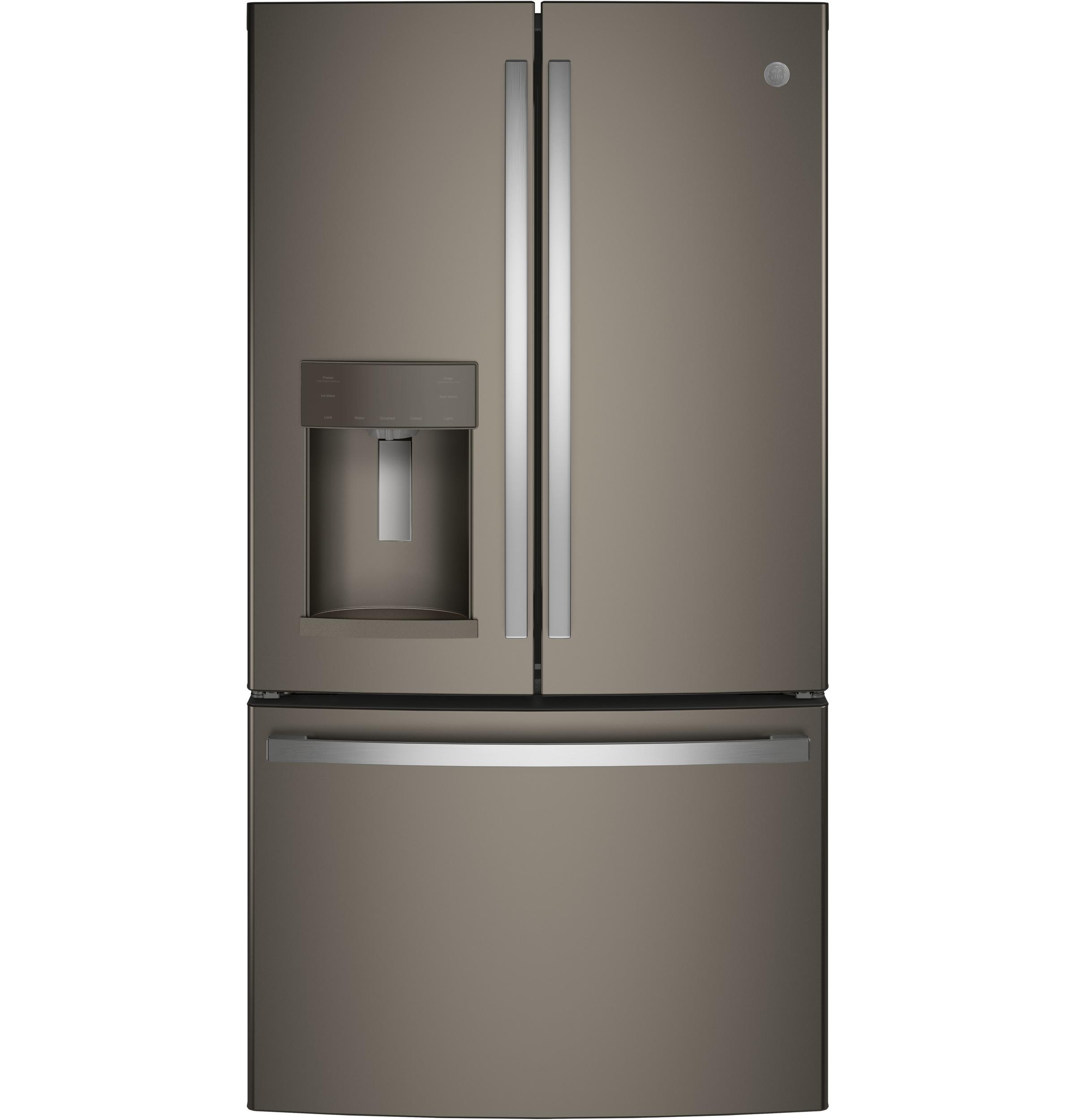 GENERAL ELECTRIC French Door Refrigerator with Showcase LED lighting