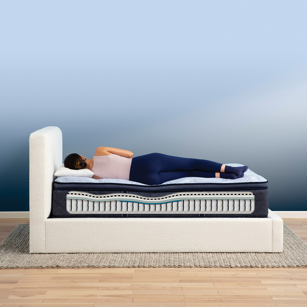 Serta BlueLagoonPlushPillowTop ABC Warehouse