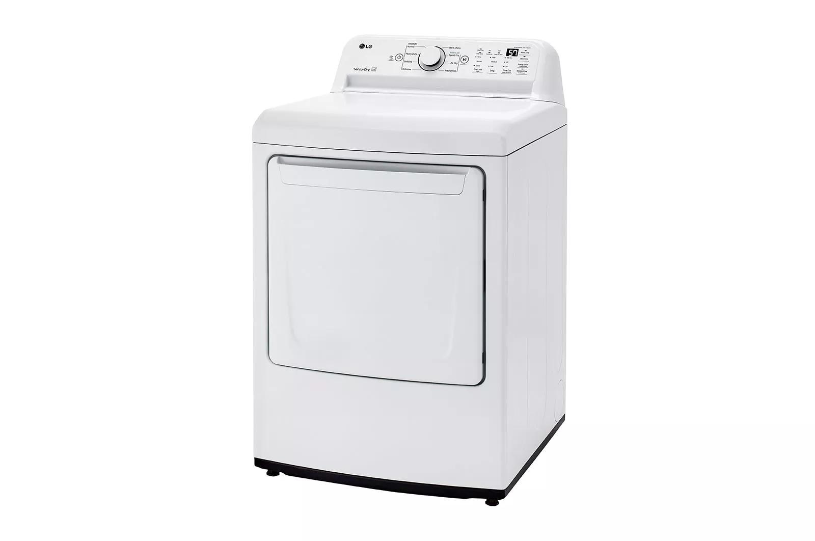 LG Gas Dryer with 7.3 cu ft capacity DLG7001W ABC Warehouse