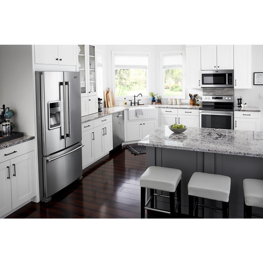 MAYTAG Glass Top Electric Range with Precision cooking system MER6600FZ