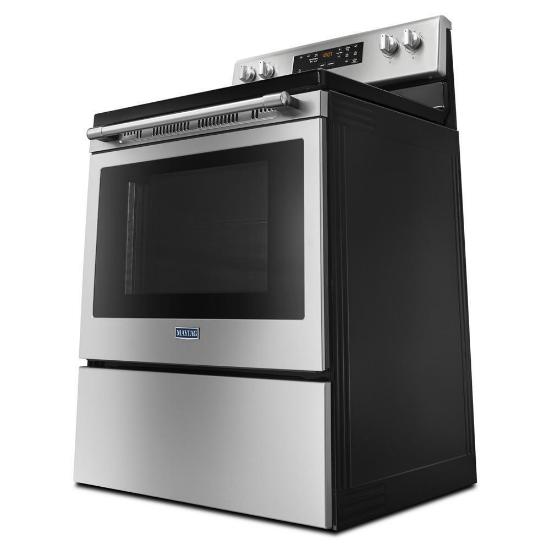 MAYTAG Glass Top Electric Range with Precision cooking system MER6600FZ