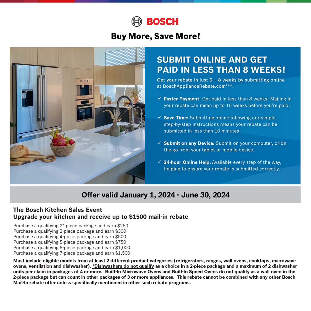 BOSCH Wall Oven HBL8753UC ABC Warehouse