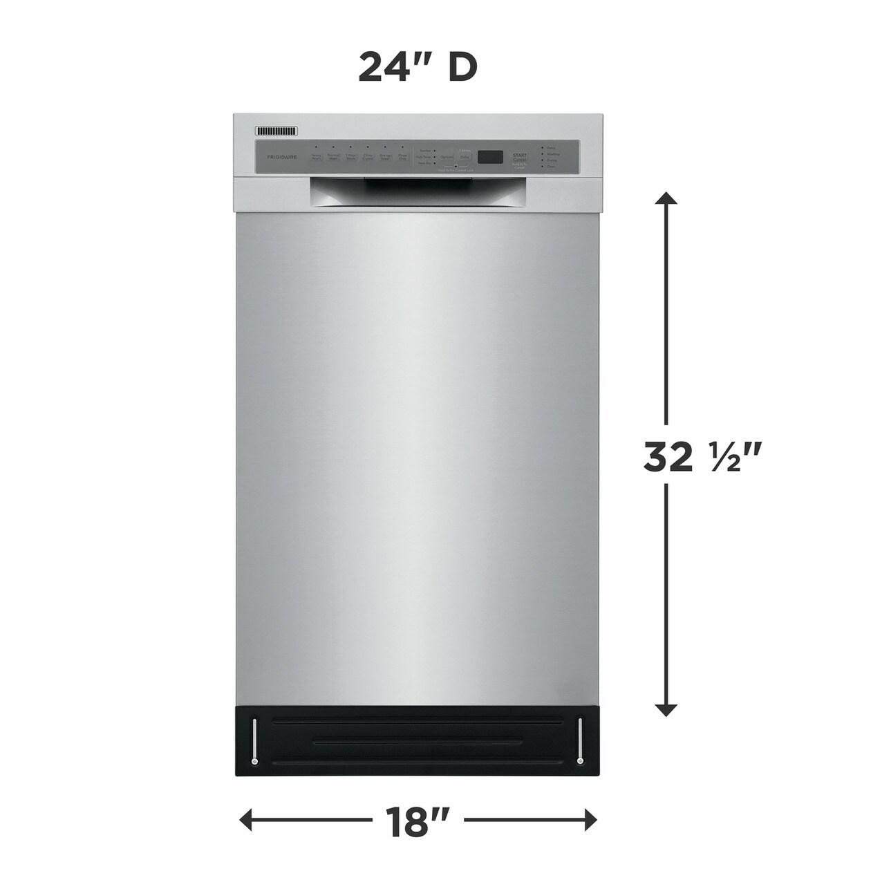 FRIGIDAIRE 18" BuiltIn Dishwasher FFBD1831US ABC Warehouse