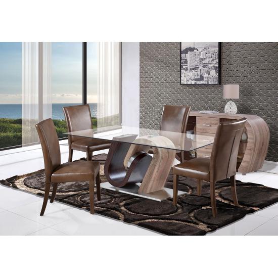 Picture of GLOBAL STEPHANIE-5PC-DINING-ROOM-PKG