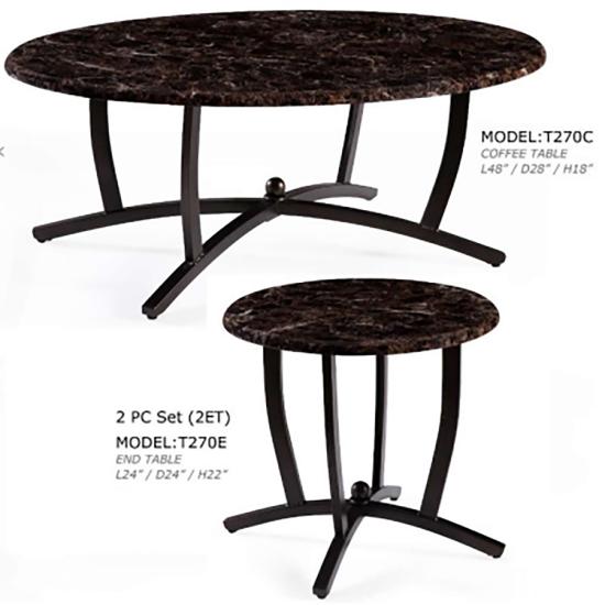 Picture of GLOBAL T270E-END-TABLE-2PK