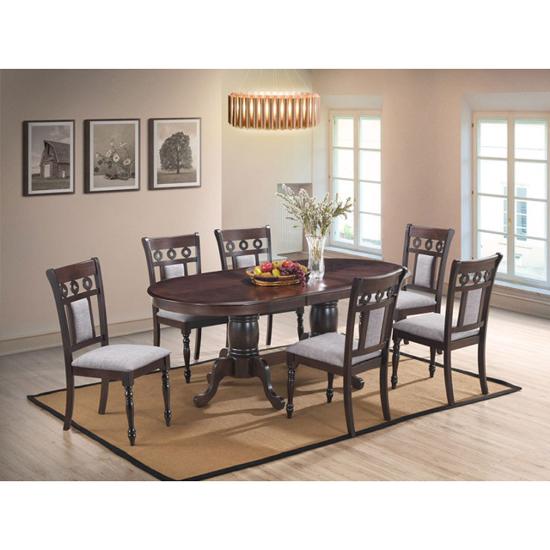 Picture of COSMOS FURNITURE INC LAKEWOOD-7PC-DINING-PACKAGE