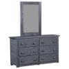 Picture of PINE CRAFTER FURNITURE WAL-4956-SIX-DRAWER-DRESSER