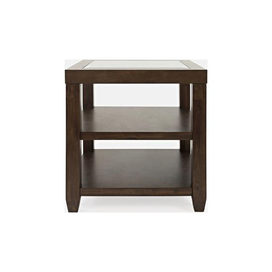 Picture of JOFRAN INC. 2002-3-SQUARE-END-TABLE-MERLOT