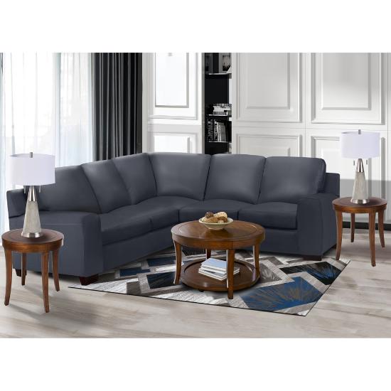 Picture of LEATHER LIVING VANTAGE-7PC-LEATHER-ROOM-PKG