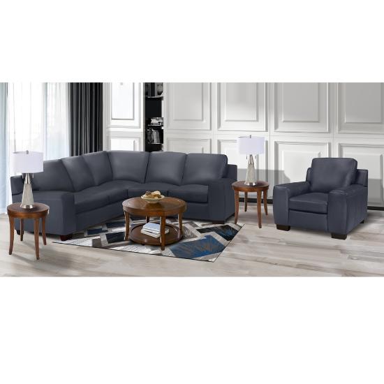 Picture of LEATHER LIVING VANTAGE-8PC-LEATHER-ROOM-PKG