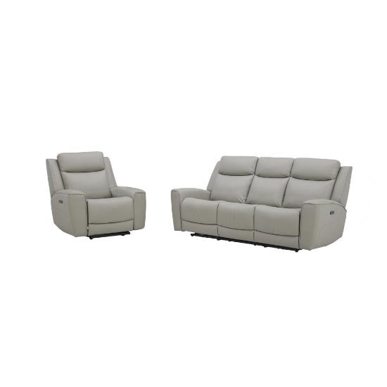 Picture of KUKA FURNITURE INC NORA-DUAL-PWR-SOFA/RECLINR-PKG