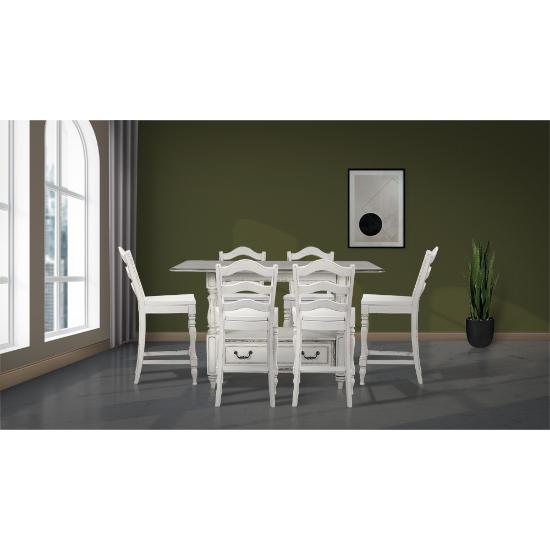 Picture of LIBERTY FURNITURE MAGNOLIA-MANOR-7PC-PUB-PACKAGE