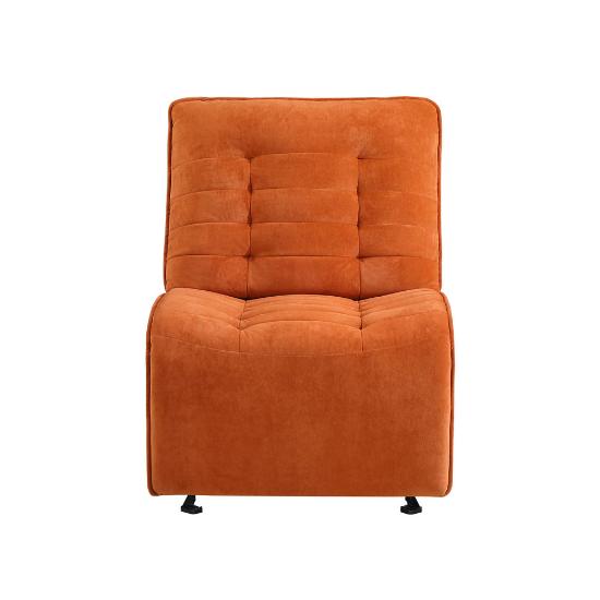 Picture of GLOBAL U6066-RUST-ARMLESS-GLIDR-CHAIR