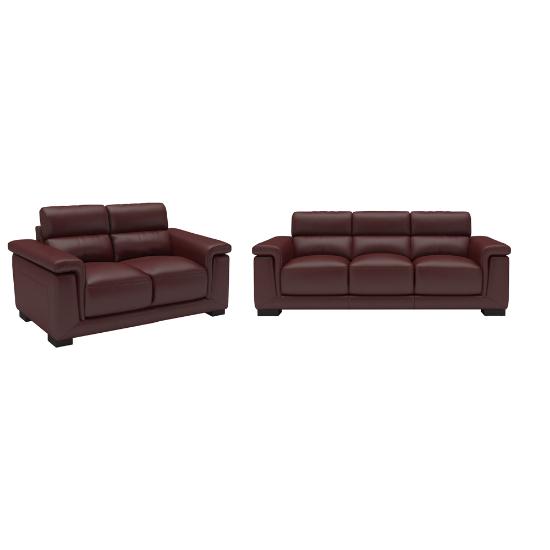Picture of KUKA FURNITURE INC SOFA/LOVESEAT-2PC-LEATHEER-PKG