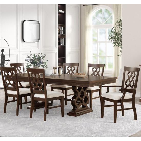 Picture of COSMOS FURNITURE INC RITA-7PC-DINING-PACKAGE
