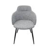 Picture of LUMISOURCE CH-BOYNE-BKDGY-GRY-DININGCHAIR