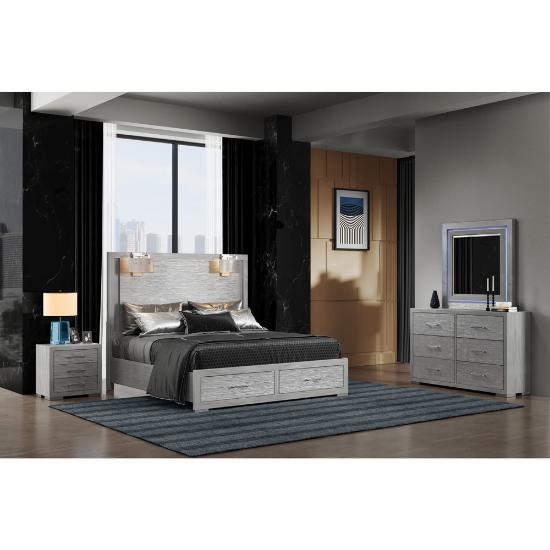 Picture of GLOBAL TIFFANY-QUEEN-6PC-BEDROOM-W/NS