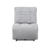 Picture of GLOBAL U6066-GREY-PWR/ARMLESS/RECLINR