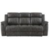 Picture of GLOBAL U8517-RECLINING-SOFA-GREY