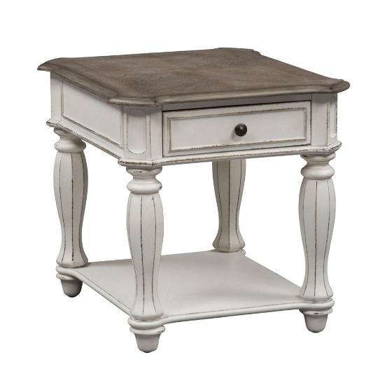 Picture of LIBERTY FURNITURE 244-OT1020-END-TABLE-MAGNOLIA