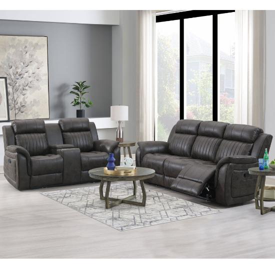 Picture of GLOBAL JESSICA-2PC-SOFA/LVST-RECL-PKG